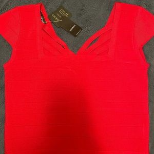 Bebe shirt (Red) Med